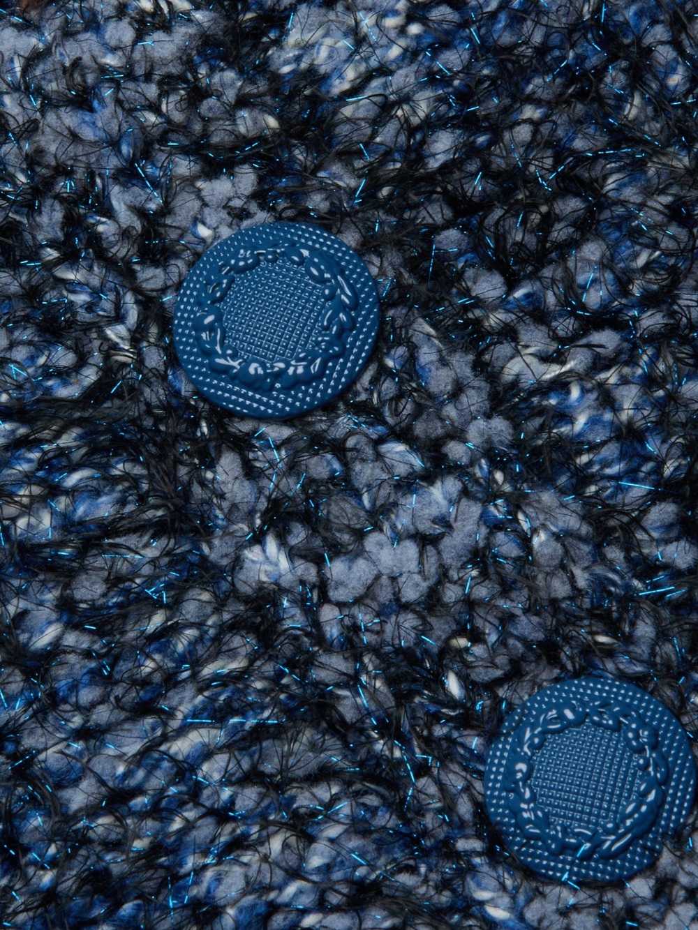 L'Agence Una Navy Multi Cardigan - Picture 5 of 10